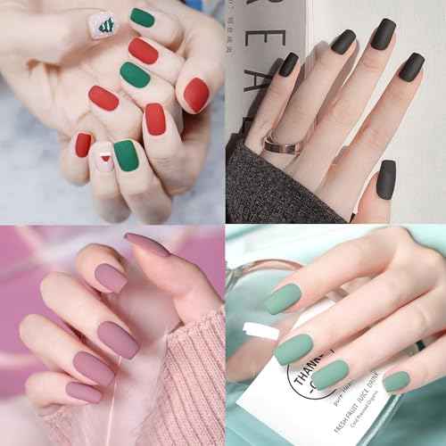 Matte Top Coat - Long Lasting Gel, Clear Matte Nail Polish, No UV Light Needed, 16 ML