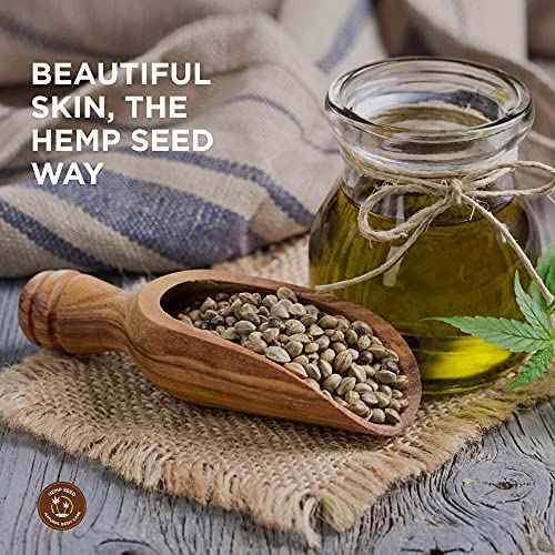 Hemp Seed Hand & Body Lotion - Soothe Dry Skin - Argan Oil, Hemp Seed Oil - Light, Non-Greasy Formula - Vegan & Cruelty Free