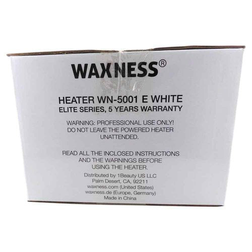 Waxness Professional Wax Heater WN-5001 White Elite-Series 1 lb - 5 Years Warranty