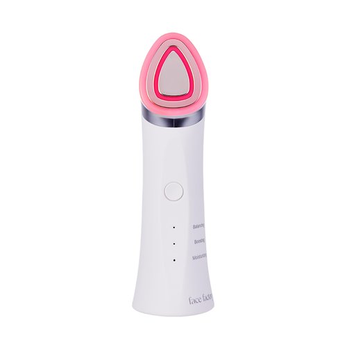 FaceFactory Boosters Pro – Anti-Aging Skin Care Device, LED & Galvanic, Glass Skin, Korean Skincare, Elasticity & Radiance, Lightweight & Safe for All Skin Types, Red Light Therapy