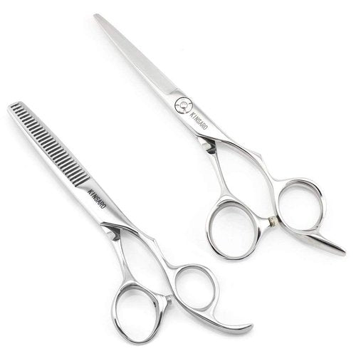 5.75 INCH Hair Cutting Scissors and 5.5 INCH Hair Thinning Shears Hair Scissors Hair Cutting Shears 440C Kinsaro