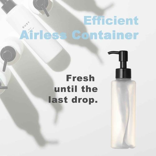 BUSY 4-in-1 All-in-One Gel Moisturizer – Toner, Serum, Emulsion & Cream in One | Lightweight Hydration with Niacinamide, Ceramides & Cica | Made in Japan | 5.29oz