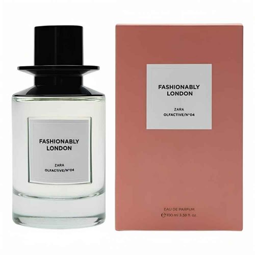 Zara Olfactive / Nº04 Fashionably London Perfume for Women EDP Eau De Parfum 100 ML (3.38 FL. OZ)