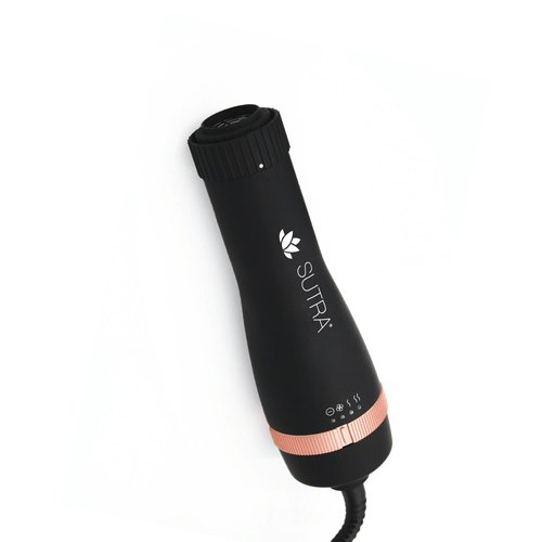 Sutra Interchangeable Blowout Brush Set, 3-inch I 76MM Oval Barrel + Base, DC Motor, 3 Heat Settings, Infrared and Ionic Technology