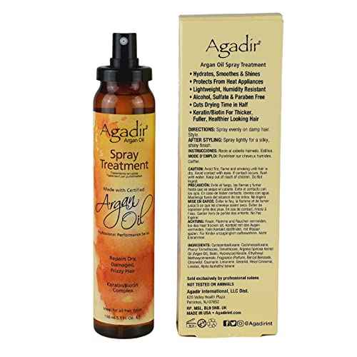 AGADIR Argan Oil Spray Treatment, 5.1 Fl Oz (Pack of 1)