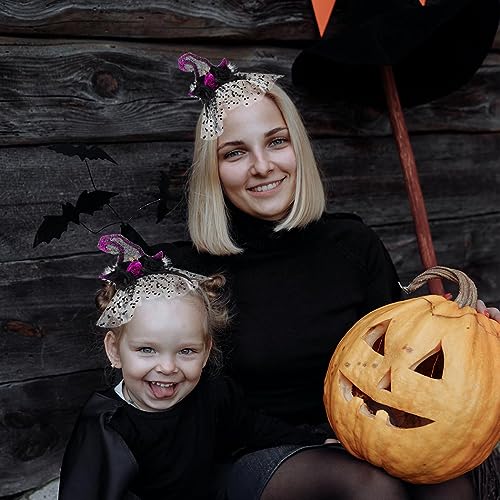 Foyte Halloween Headband Funny Pumpkin Headpiece Fluff Orange Hair Accessories for Halloween Cosplay Costumes