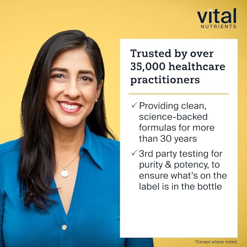 Vital Nutrients Pancreatic Enzymes 1000mg (Full Strength) | Pancreatin Digestion Supplement with Protease, Amylase & Lipase | Digestive Enzymes | Gluten, Dairy, and Soy Free | 180 Capsules