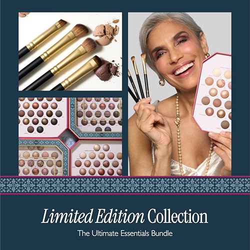 LAURA GELLER NEW YORK Holiday 2025 Ultimate Essentials - The Ultimate Palette 31 Baked Eyeshadows Minimalism Maximized + Shadow Skills 4PC Eye Brush Set