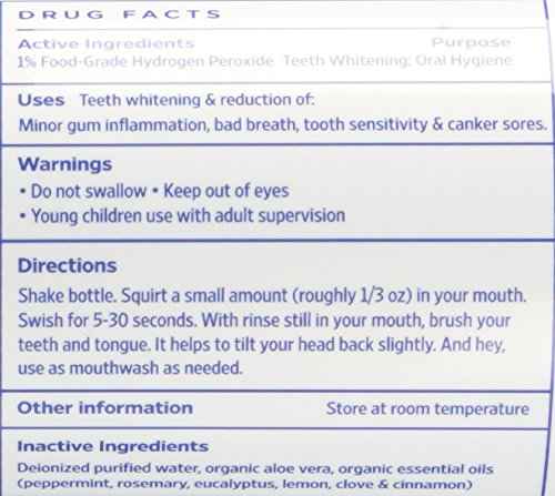 ESSENTIAL OXYGEN BRUSHING RINSE,OG2,PPRMNT, 16 Fl Oz pack 3