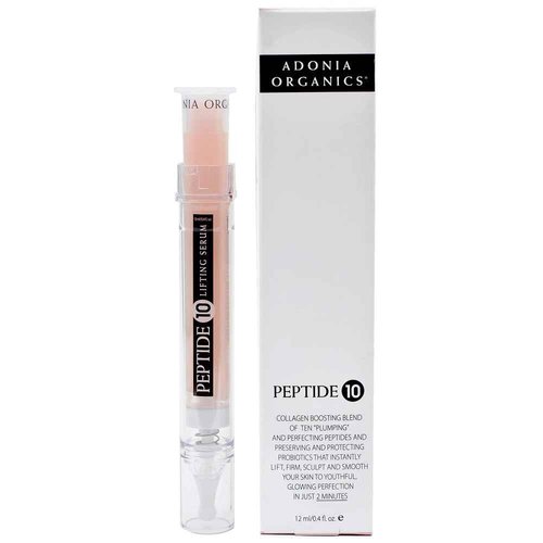 Adonia Organics Peptide10 – Anti-Aging Peptide Serum – Firms, Smooths & Reduces Wrinkles – With Multi-Peptide Complex for Youthful Skin