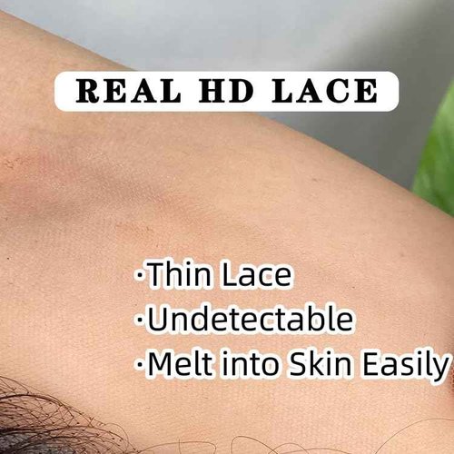 Savasana 4x4 HD Lace Closure Human Hair Body Wave Pre Plucked with Baby Hair 4x4 Closure for Black Women Skin Like Brazilian Virgin Natural Black 14 Inch