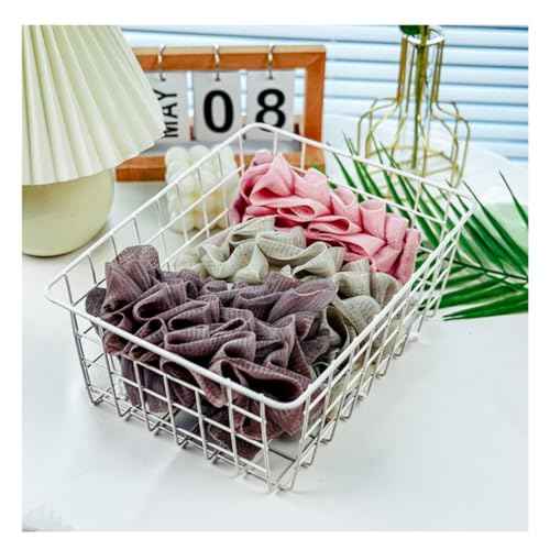 Washcloth Loofah Combo 2-in-5 Loufee Wash Cloth That Holds Bar Soap-Exfoliation Mesh Shower Ball for Body Wash&Smooth Skin+Free Loofah Dish Towel