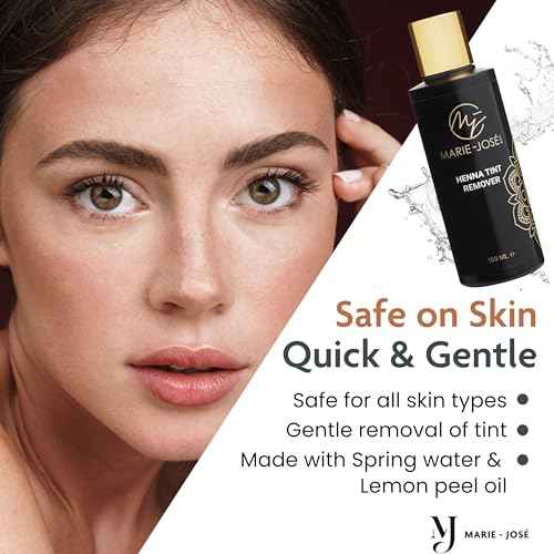 Henna Tint Remover - Gentle & Versatile Hair Dye Stain Remover - Marie-Jos? (5 fl.oz)
