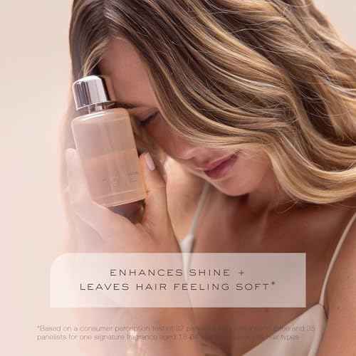 Kristin Ess One Signature Hair Perfume for Women - Pear, Sandalwood + Magnolia Fragrance - Long Lasting Scent Up to 8 Hours - Instantly Refreshing + Deodorizing Hair Spray - Freshen Hair + Body