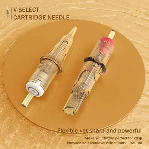 EZ Tattoo Cartridge Needles - 20Pcs #12 (18RS) Standard Round Shader Disposable Tattoo Needles Cartridges for Rotary Tattoo Machine Pen Gun - V SELECT