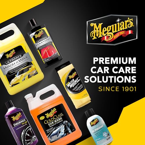 Meguiar's Ultimate Waterless Wash & Wax, Scratch-Free Waterless Car Cleaning Spray That Makes Detailing Quick and Easy, 2-in-1 Cleaner and Protection to Help Your Ride Shine, 26 Oz