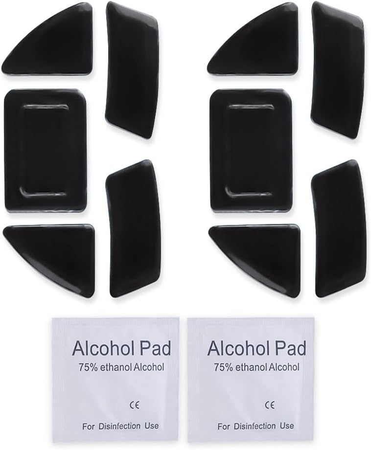 2Sets Mouse Feet Pads Skates Compatible for Razer Viper 8KHz Gaming Mouse (for Razer Viper Wired)