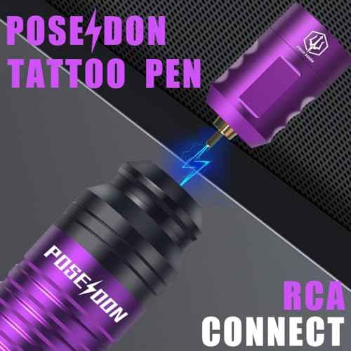 Tattoo Pen Kit Wireless Tattoo Machine Kit, Tattoo Gun Kit with Power Supply and 20 Pcs Tattoo Cartridge Needles, Complete Tattoo Kit Tattoo Supplies for Artists.
