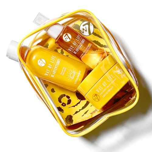 W7 VAY CAY Be Adventurous - Travel Size Skincare Set | Carry On Luggage Essentials: Shower Gel & Body Wash, Body Butter & Body Mist | Energizing & Hydrating Body Care for Radiant Skin