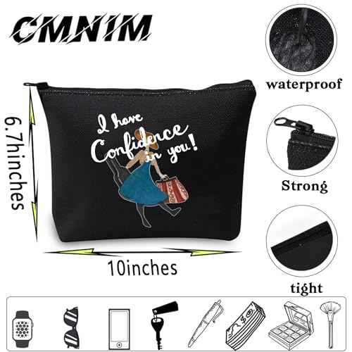 CMNIM Inspired Music Gifts Makeup Bag Musical Movie Pouch I Have Confidence In You Theater Accessories Party Gifts