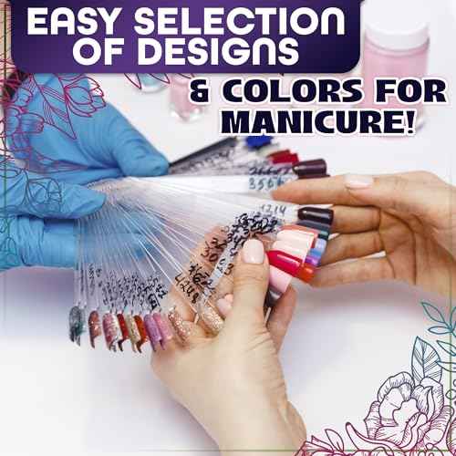 200 Pcs Clear Nail Swatch Sticks - Nail Swatches for Gel Polish - Transparent Acrylic Practice Tips with Metal Rings, Suitable for Displaying Colors, Training Templates for Beginners and Professionals