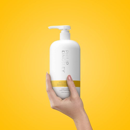 PHILIP KINGSLEY | Body Building Weightless Conditioner | Volumizing Conditioner for Fine, Limp, Flat, Flyaway Short Hair | Hydrates, Thickens, Lifts and Adds Volume and Shine | 33.8oz