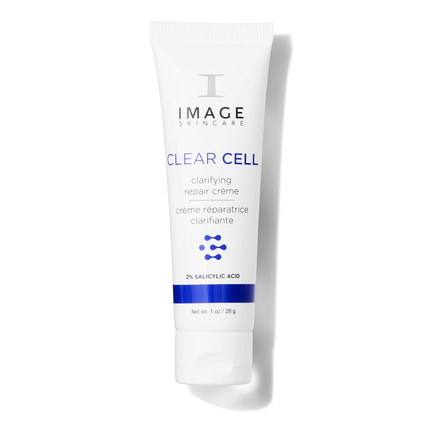 IMAGE Skincare, CLEAR CELL Clarifying Repair Crème, Facial Night Cream Gel Moisturizer for Oily Prone Skin, Discovery Size 1 oz