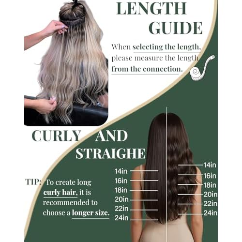 Ugeat Ash Blonde Tape in Hair Extensions Human Hair Tape in Hair Extensions Dark Ash Blonde with Golden Blonde Straight Long Lightweight No Damage to Natural Hair for Wedding 22Inch 20Pcs 50G