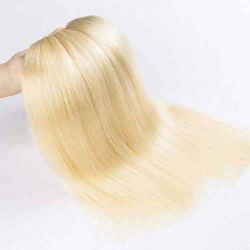 Habiliana Bundles Human Hair 20 22 24 Inch Straight Blonde 613 Human Hair Bundles 11A Unprocessed Brazilian Virgin Quick Weave Hair Extensions for Black Women