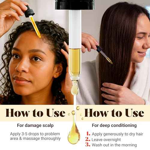 Batana Oil for Hair Growth ? 100% Pure & Organic Botana Oil from Honduras ? Strengthens, Thickens & Restores Natural Hair ? Cold Pressed Raw Scalp & Hair Treatment for Men & Women ? 60ml