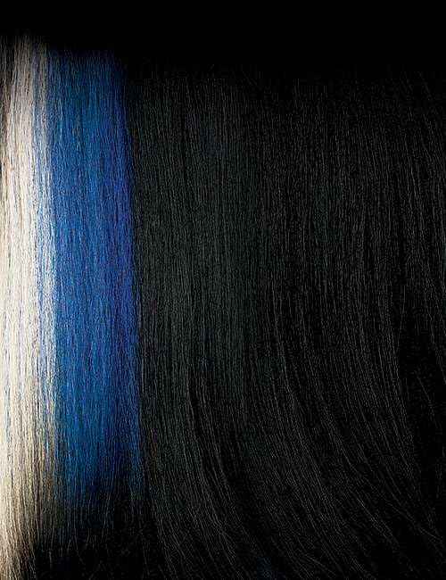 Outre Lace Front Wig - Perfect Hair Line 13X4 - Swoop Series - Swoop 8 (1B/DRFF SAPPHIRE FROST)