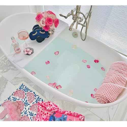 Luxury Body Stopper, Anti-Slip Spa Accessory, Holds Reclined Position in Bath, Bathe Comfortably Hands Free, and Keep Your Hair Dry. Recline, Relax, Stay Put