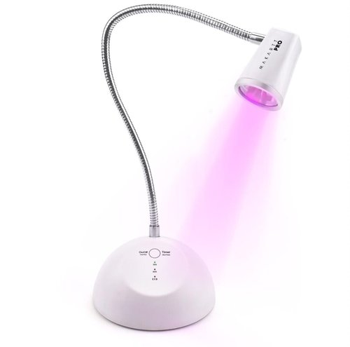 MakarttPro GelFlex Goose Neck Lamp - Professional Soft Gel Flash Cure UV Lamp for Gel Nail Flash Curing, Adjustable Gooseneck Design, Perfect for Nail Technicians, and Enthusiasts