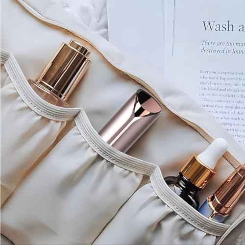 Women Facial Hair Removal Device Battery Operated with 2 Replacement Heads,Ladies Face Shaver for Peach Fuzz Upper Lip,Chin,Facial Hair Removal for Women