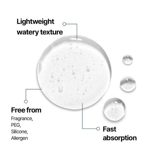 NDP Ultra Fine 10,000 PPM Hyaluronic Acid For 72 Hour Hydration, Clinically Proven Korean Hydrating Serum with 8D HA Complex, Plumping, Moisturizing Serum for Dry & Sensitive Skin, 30ml (1.01oz)