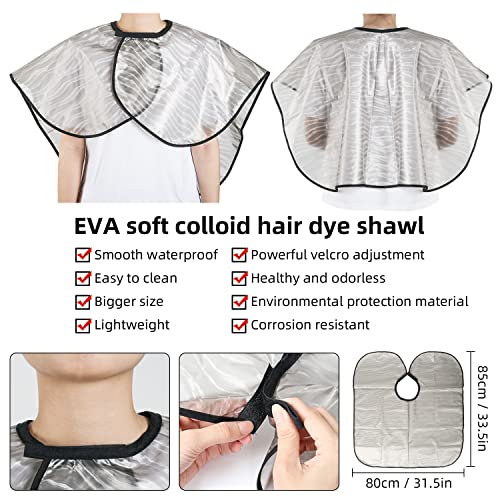 ROOHUA 16 Pieces Hair Dye Coloring Kit- Hair Tinting Bowl, Hair agitator, Dye Brush, Ear Cover, Hairpin, Hair Coloring Cape For Hair Dye Tools