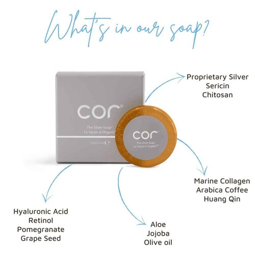 Cor The MORE Bundle: Free Starter Silver Soap with Full Size Silver Soap