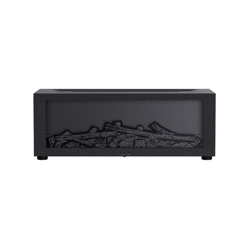 Home Aromatherapy Fireplace Simulation Flame Machine - Black