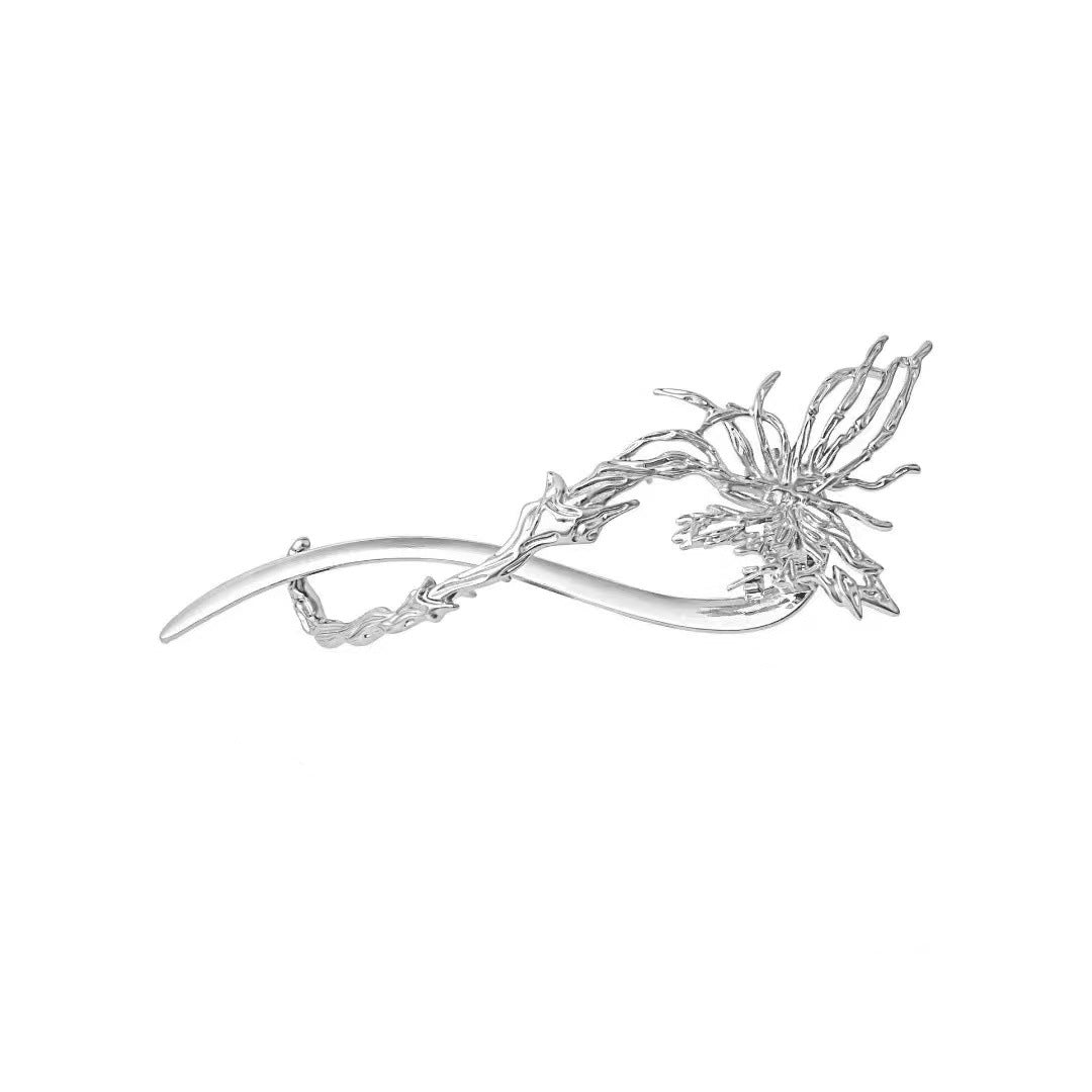 Women's Hairpin Butterfly Hair Clip Alloy Hair Accessory