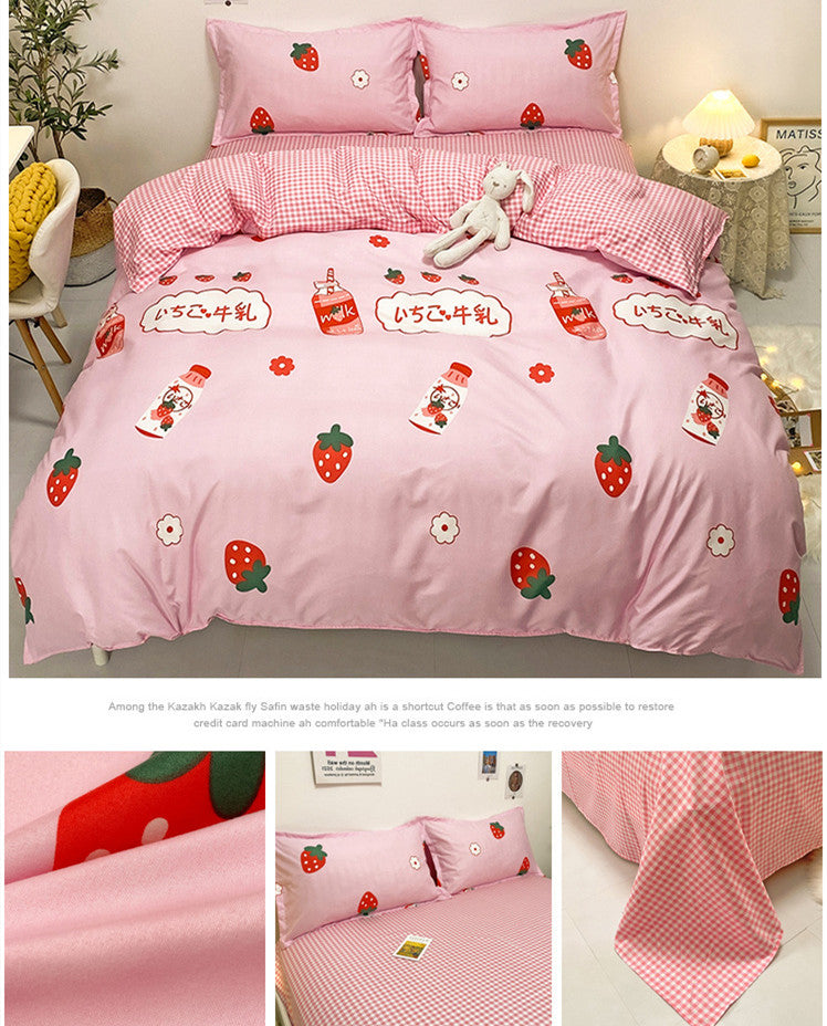 Cotton Twill Bedding Set - Multiple Sizes & Styles for Home Comfort