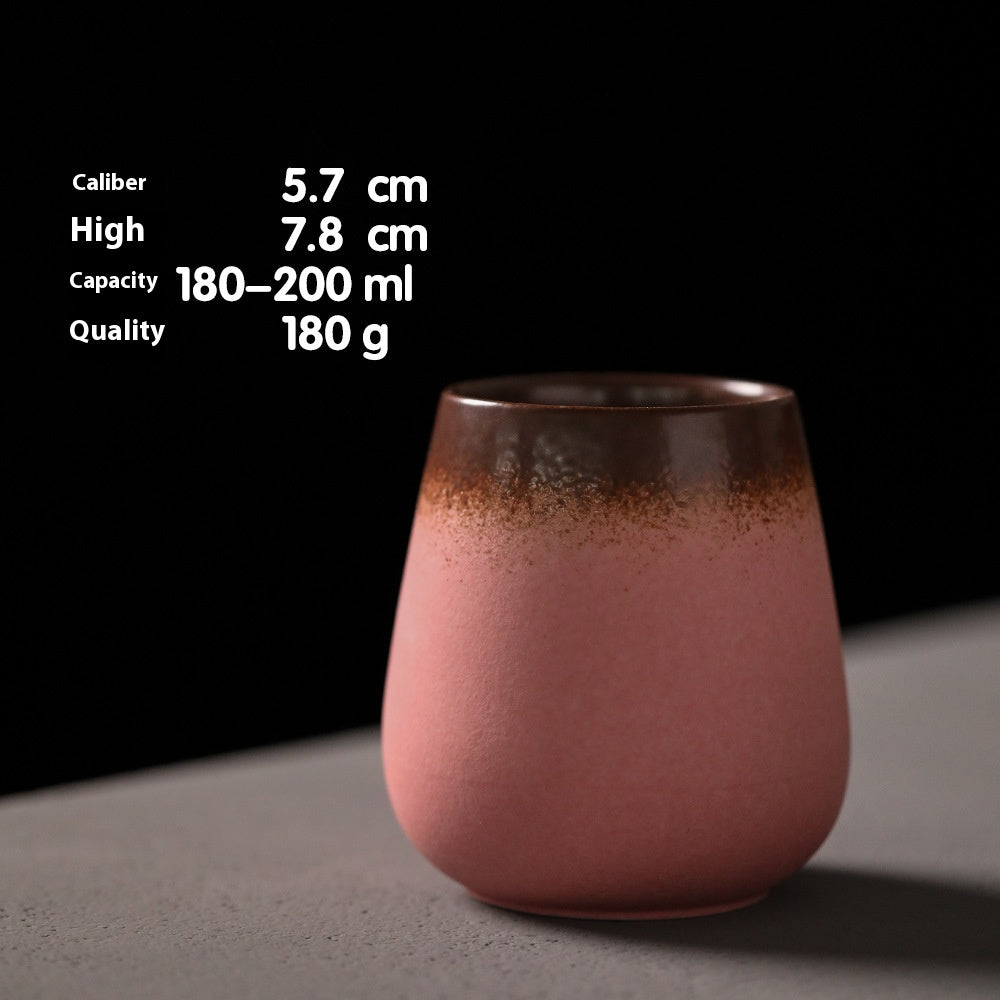 Japanese Style Ceramic Frost Mug - Creative High-Temperature Resistant Drinkware