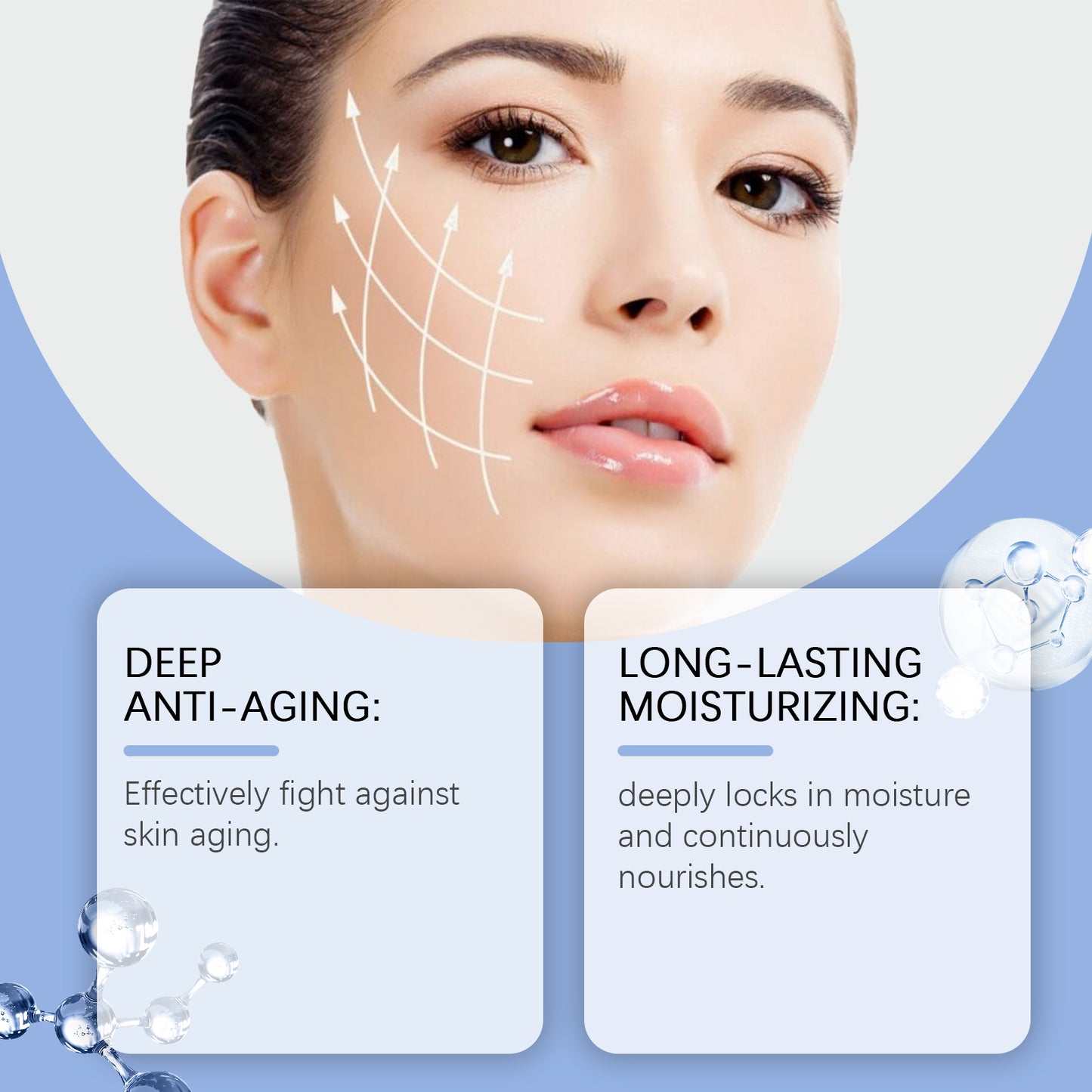 Retinol Anti-Aging Face Cream - Hydrating Vitamin C & E Moisturizer