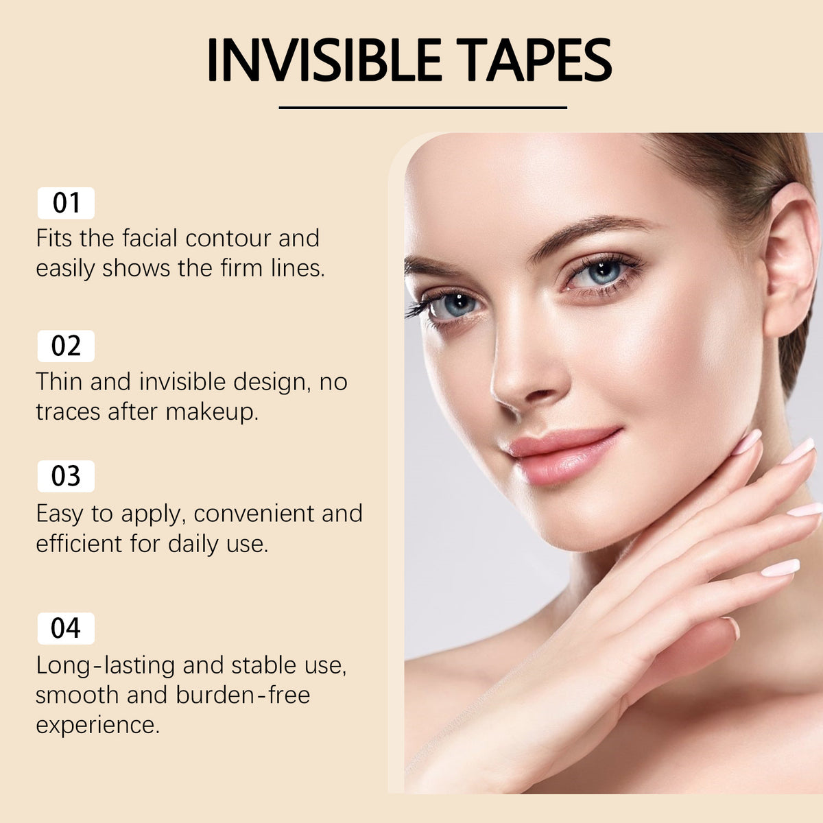 Face Lift Invisible Stickers Firming