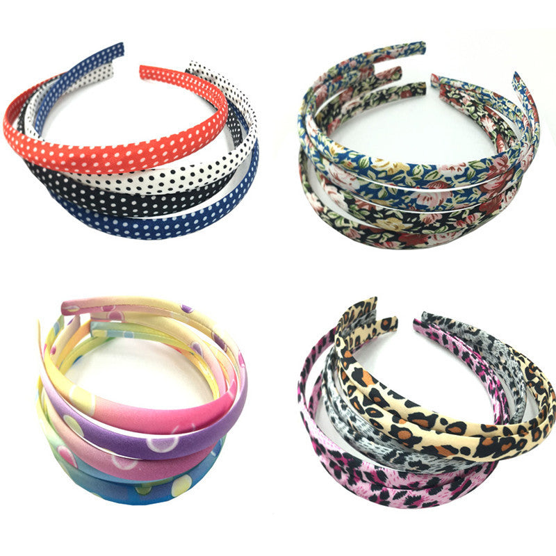 DIY Seamless Headband Cloth Wrap Hair Accessory Multiple Colors