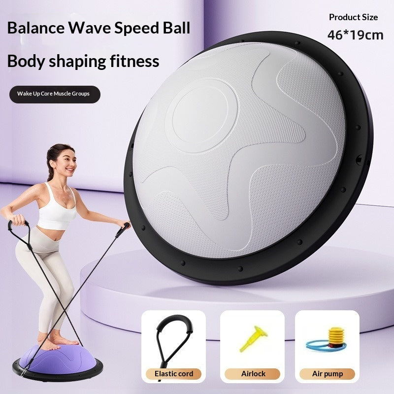 Multifunctional Half-Circle Balance Speed Ball for Home & Gym