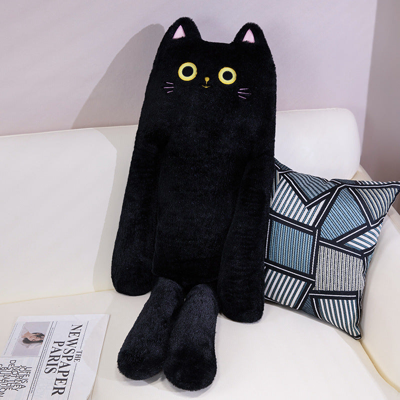 Long Cat Pillow Support Cushion for Sleeping & Relaxation - Large Size Plush Toy