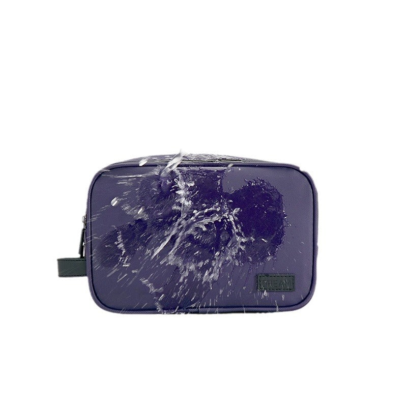 Large Capacity Double-Layer Cosmetic Bag - Multi-Purpose Travel & Storage