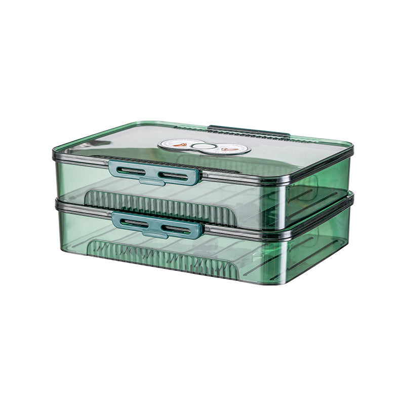 Food Grade Airtight Dumpling Storage Box - Freezer Safe, Multi-Layer Containers