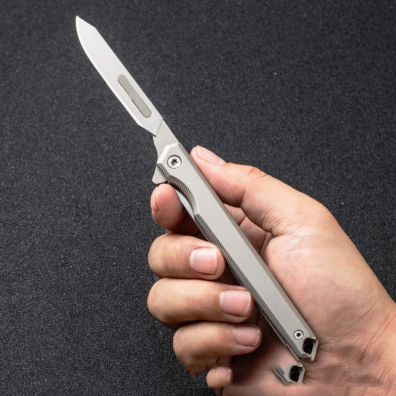 Titanium Alloy Art Knife Set for Carving and Crafting - Portable Gift