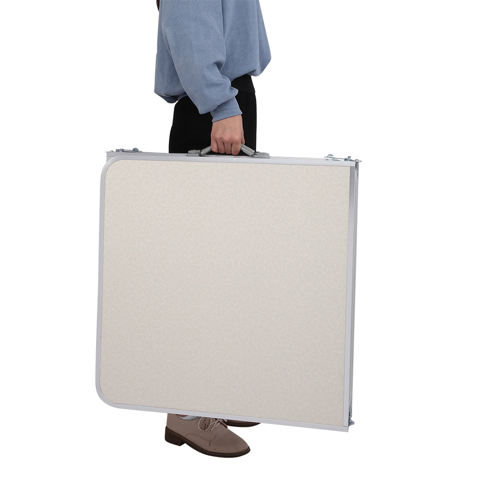 6ft Aluminum Alloy Folding Table - Outdoor & Camping Use
